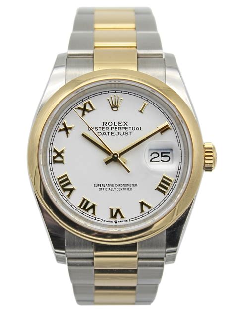 rolex datejust 36 oystersteel|rolex datejust 36mm two tone.